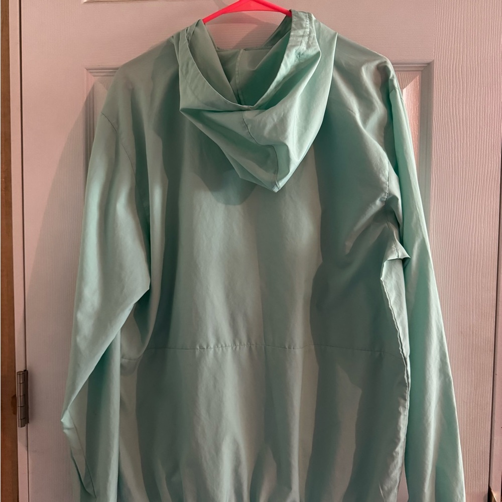 Adidas Mint Green Pullover Jacket - image 7